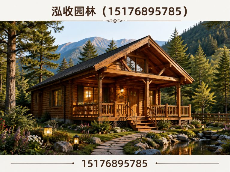 潜江防腐木展示图