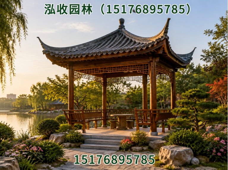潜江凉亭展示图
